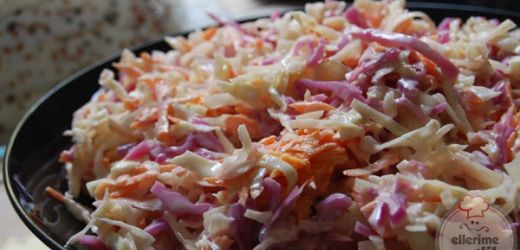 Rengarenk Lahana Salatası Tarifi